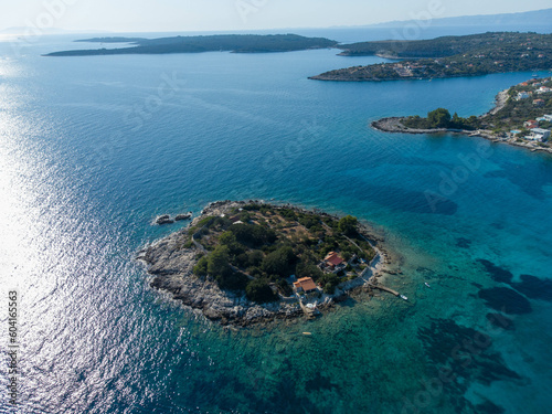 islet Gubesa close to Korcula island in southern Croatia