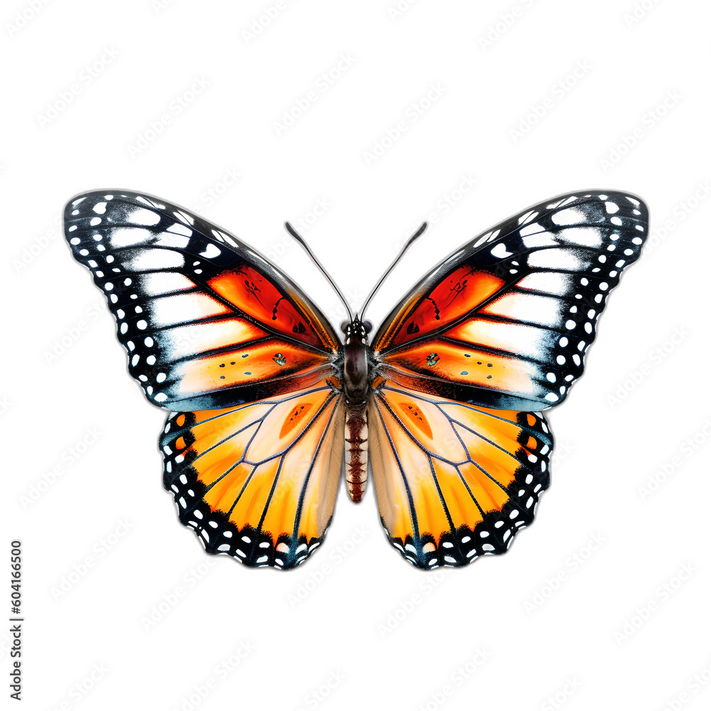 Monarch butterfly, generative AI Monarch butterfly, generative AI