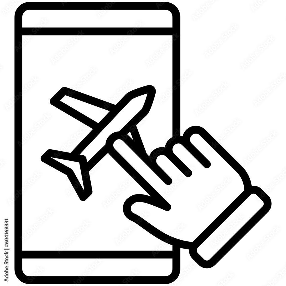 airplane app development, public transportation vector icons for web design, app, banner, flyer and digital marketing. airplane app development, public transportation vector icons for web design, app, banner, flyer and digital marketing.
