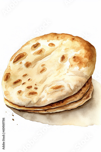 Watercolor Food Clipart - Baking. stock illustration
Backgrounds, Baked Pastry Item, Bakery, Baking, Bread ai generative Watercolor Mexican tortillas indian arabic food ai generative 