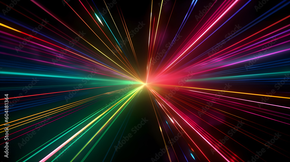 dark wallpaper with light speed laser beam effect generative ai dark wallpaper with light speed laser beam effect generative ai