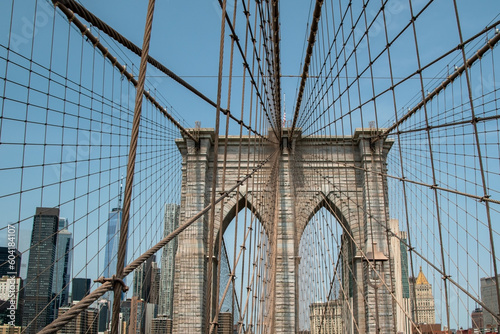 Brooklyn Bridge, New York City, Manhattan, NYC, NY, USA 