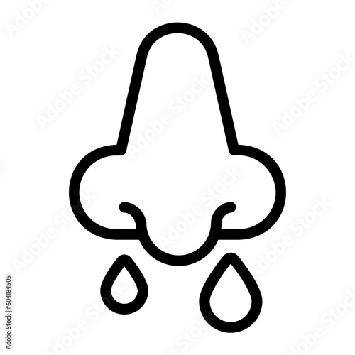 runny nose icon
