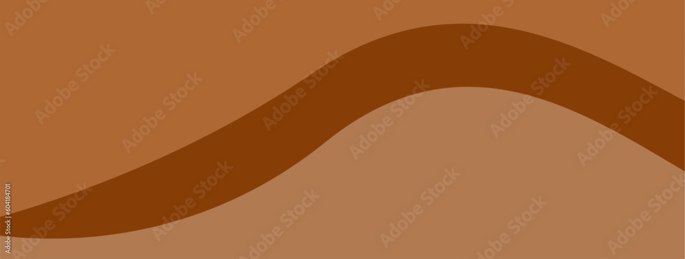 Minimalist modern art abstract vector background in nude beige colors.