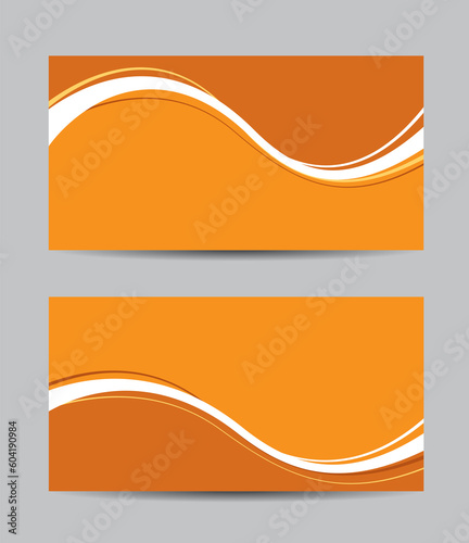 Vector abstract creative business cards