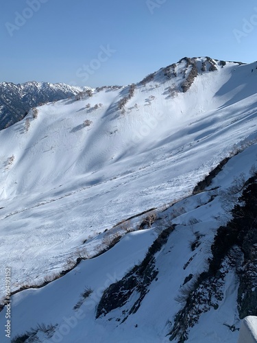 立山黒部アルペンルート大観峰から見る風景