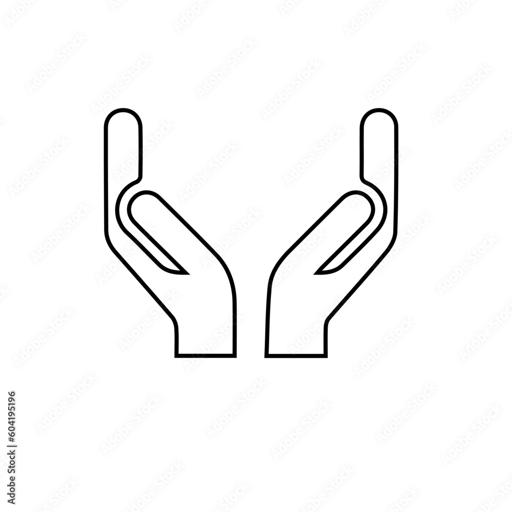 Obraz premium hand icon