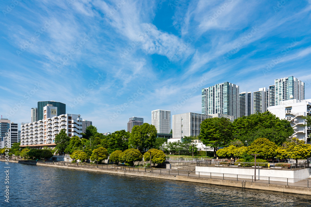 (東京都ｰ都市風景)初夏のウォーターフロント６