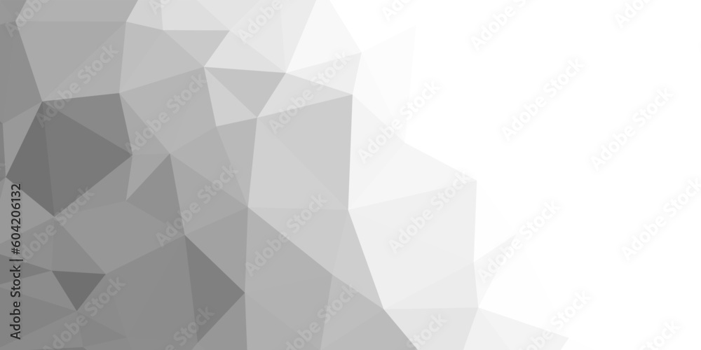 grey and white geometric background design with triangles shape. grey and white geometric background design with triangles shape.