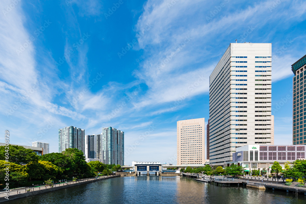 (東京都ｰ都市風景)初夏のウォーターフロント３