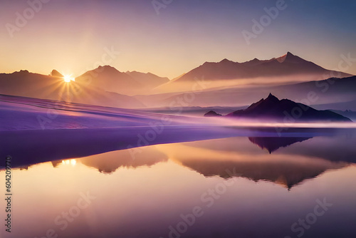 sunrise in the mountains © Micaela