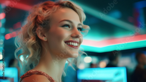 young adult woman, fictiona...