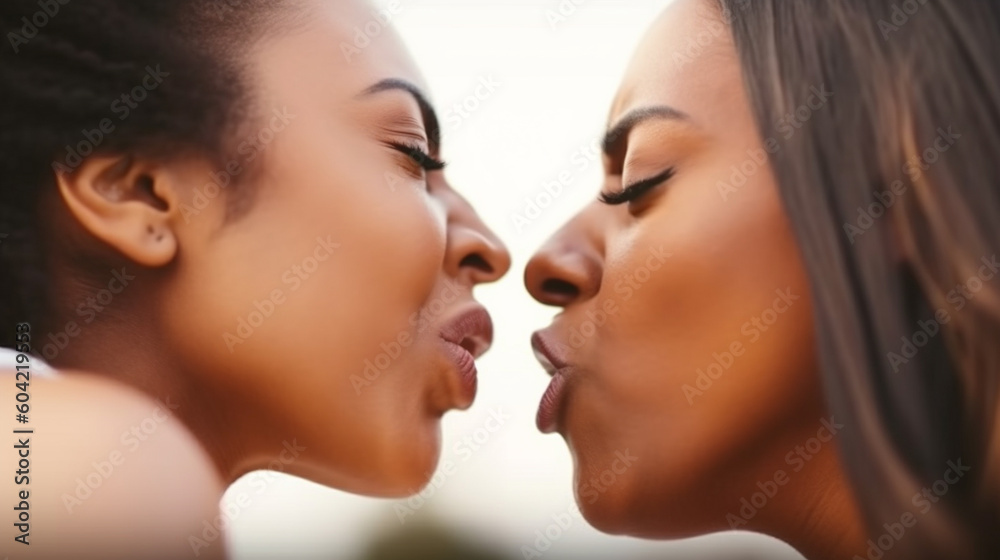 young women or teenage girls in argument, angry facial expression young women or teenage girls in argument, angry facial expression