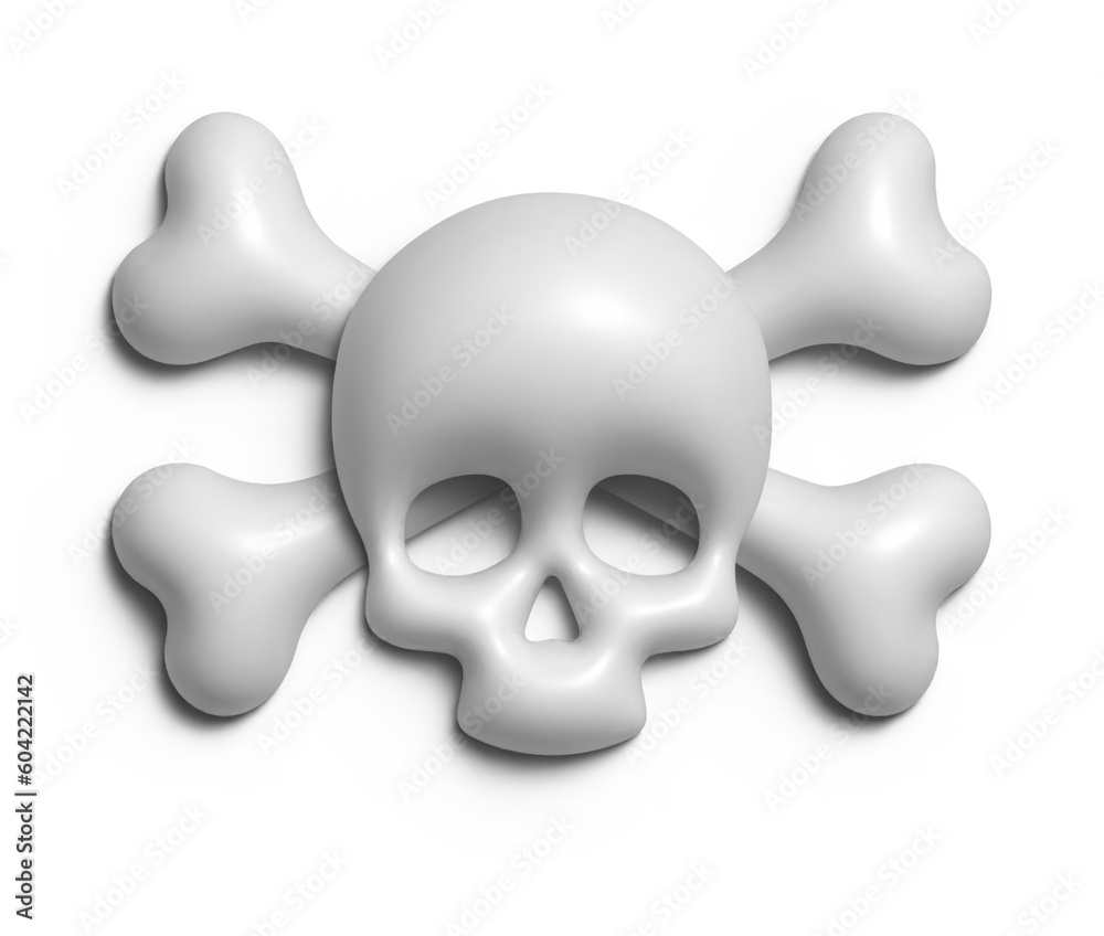 Obraz premium skull and crossbones