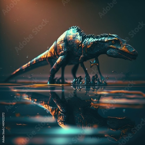 Dinosaurs. The dominant group of land vertebrates in the Mesozoic era. Tyrannosaurus, Stegosaurus, Pterodactyl, Triceratops. Life before our time. Jurassic Period