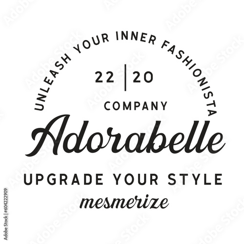 Vintage Accessories Logo Company Retro Vector Logo for banner, poster, flyer 5