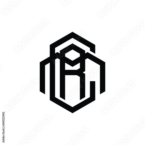 design a clever monogram logo CRM