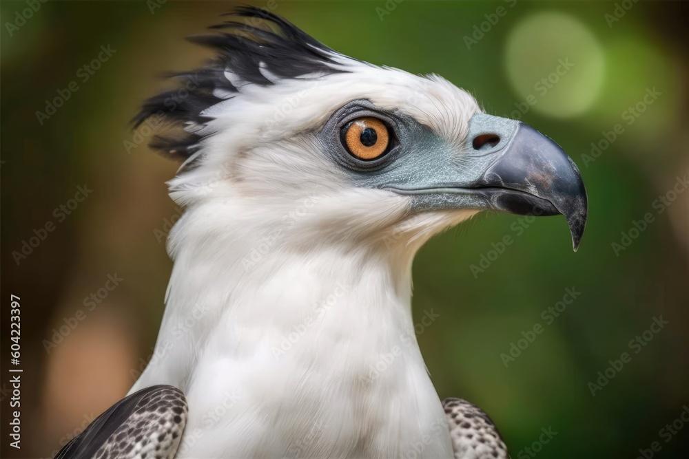 majestic bird of prey in close-up Generative AI majestic bird of prey in close-up Generative AI