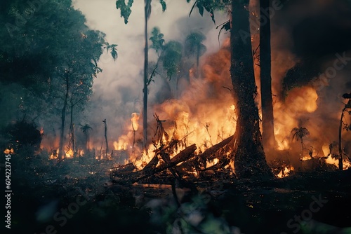 Escape from the Burning Amazon  A Cinematic Journey through Unreal Engine 