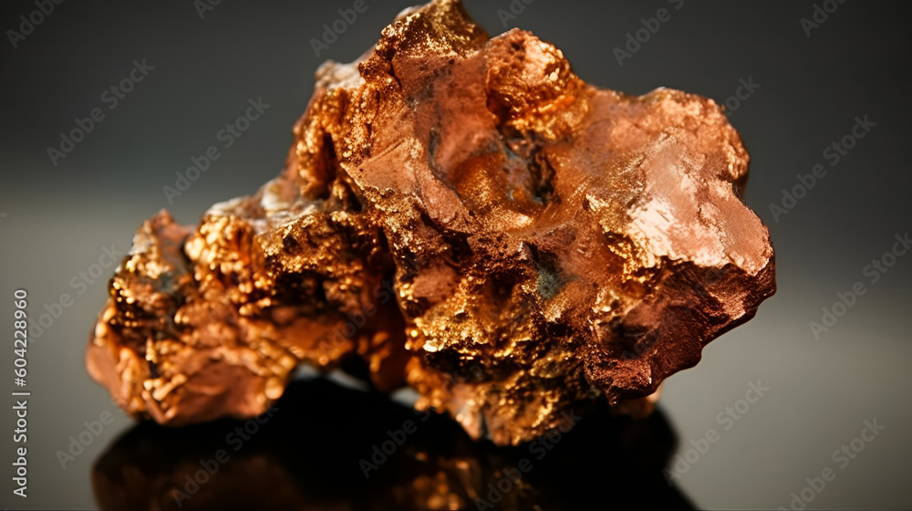 Obraz premium Copper nugget