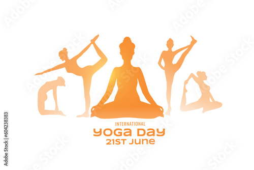 21st june yoga day event background for therapy inspired theme