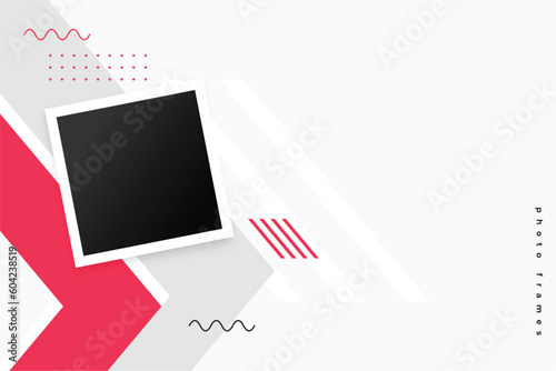 stylish gallery border template to make your collage modern