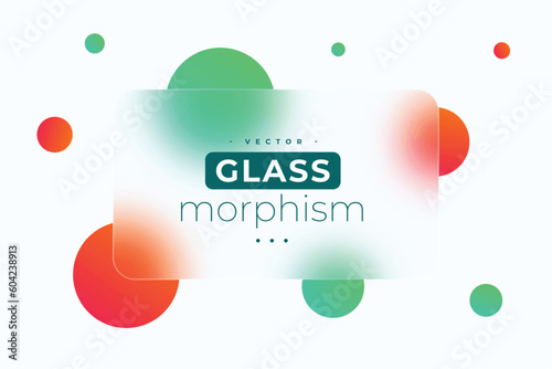 geometric glassmorphism wallpaper with reflection effect on frosted