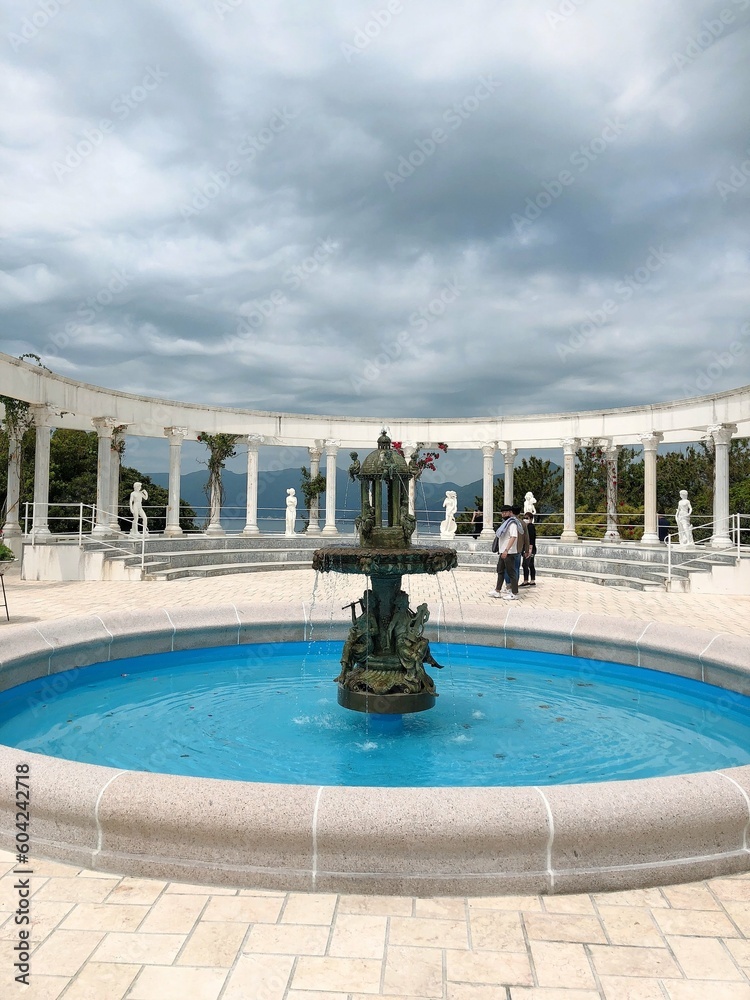 Fountain in the park of Sevastopol