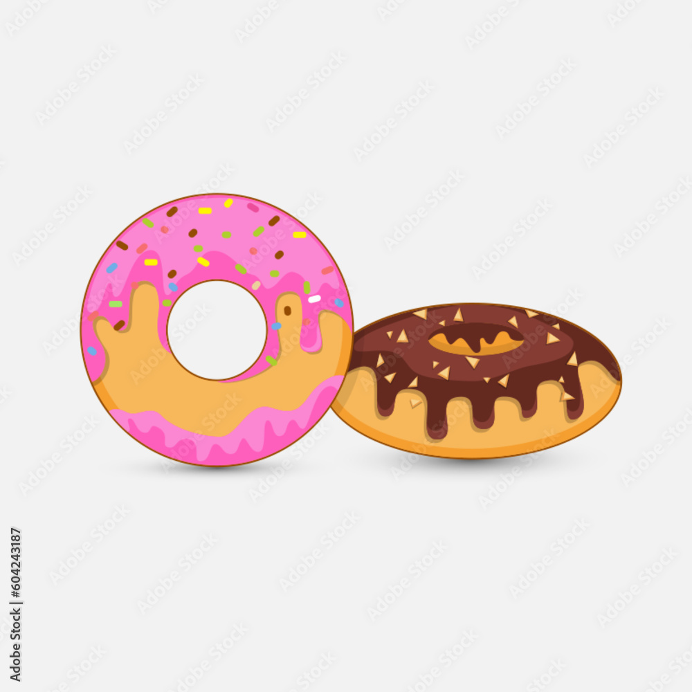 Donuts illustration Donuts illustration
