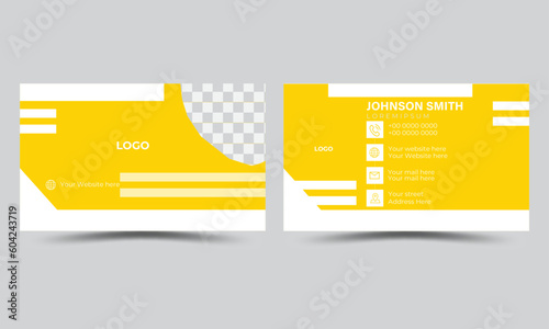Double-Sided Creative business card design template with Style minimalist and elegant abstract visiting card for business and personal use
vector print creative modern card and business card vector il