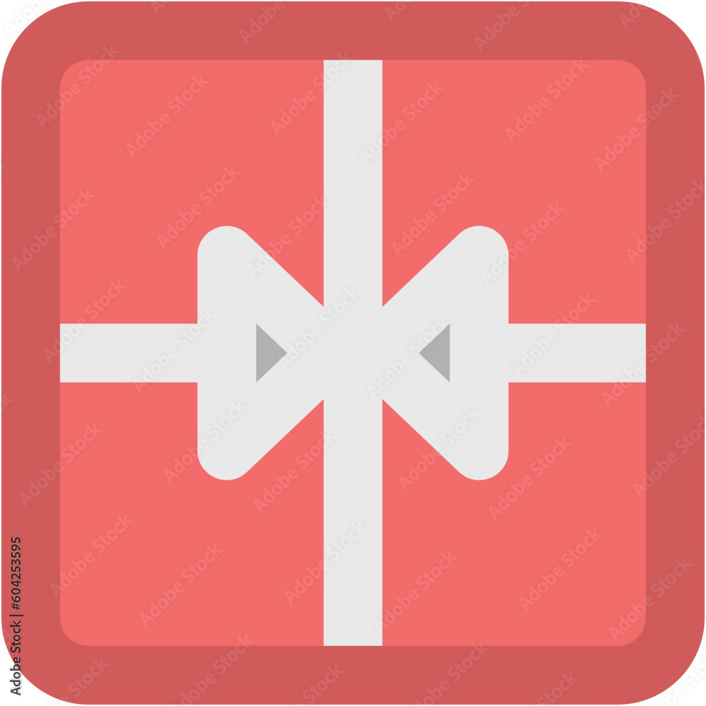 Obraz premium Gift Bold Vector Icon