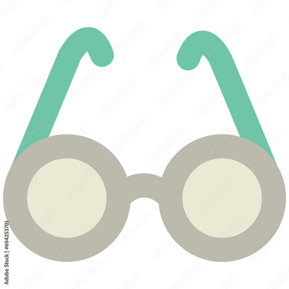 Fashion accessory, icon design of glasses Fashion accessory, icon design of glasses