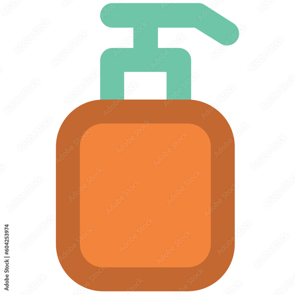 Obraz premium Cosmetic accessory, icon of nail polish 