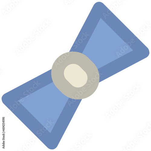 Ribbon Bow Bold Vector Icon

