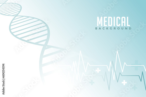 background medicine gladient dna medicine in vector and illustration