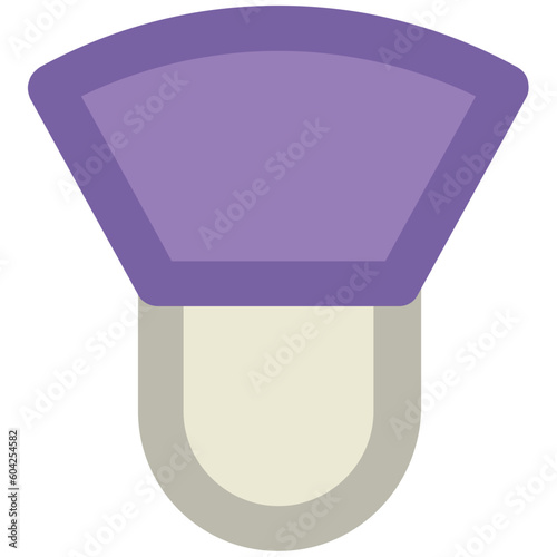 Get this editable icon of tinting brush 