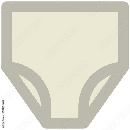 An editable icon of underpants 
