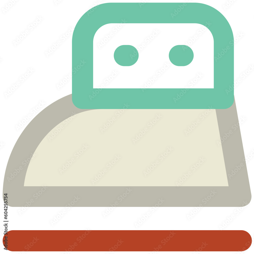 Naklejka premium Beauty product, icon vector of cream bottle 