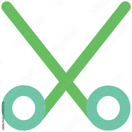 Cutting tool, premium icon of scissor 