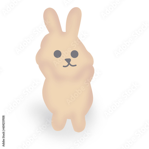 easter bunny isolated