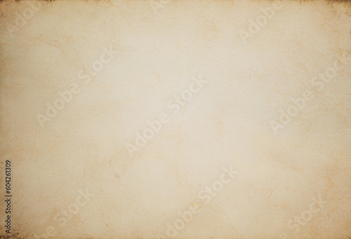 Aged texture of old vintage brown paper, can be use as abstract background, wallpaper, webpage, copy space for text. © tonstock