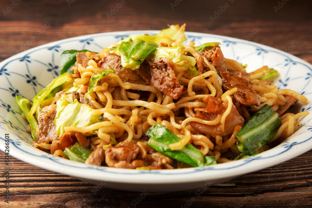 回鍋肉焼きそば