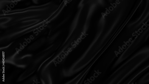 黒色のカーテンの背景