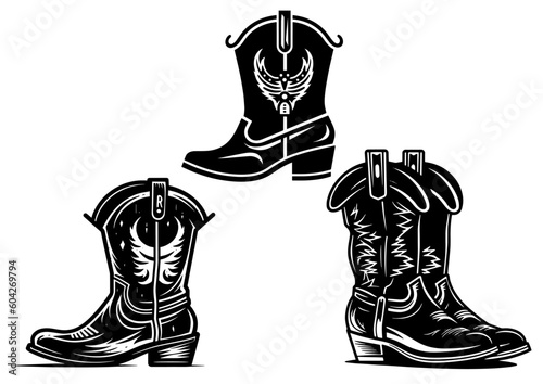 Botas de vaqueros photo