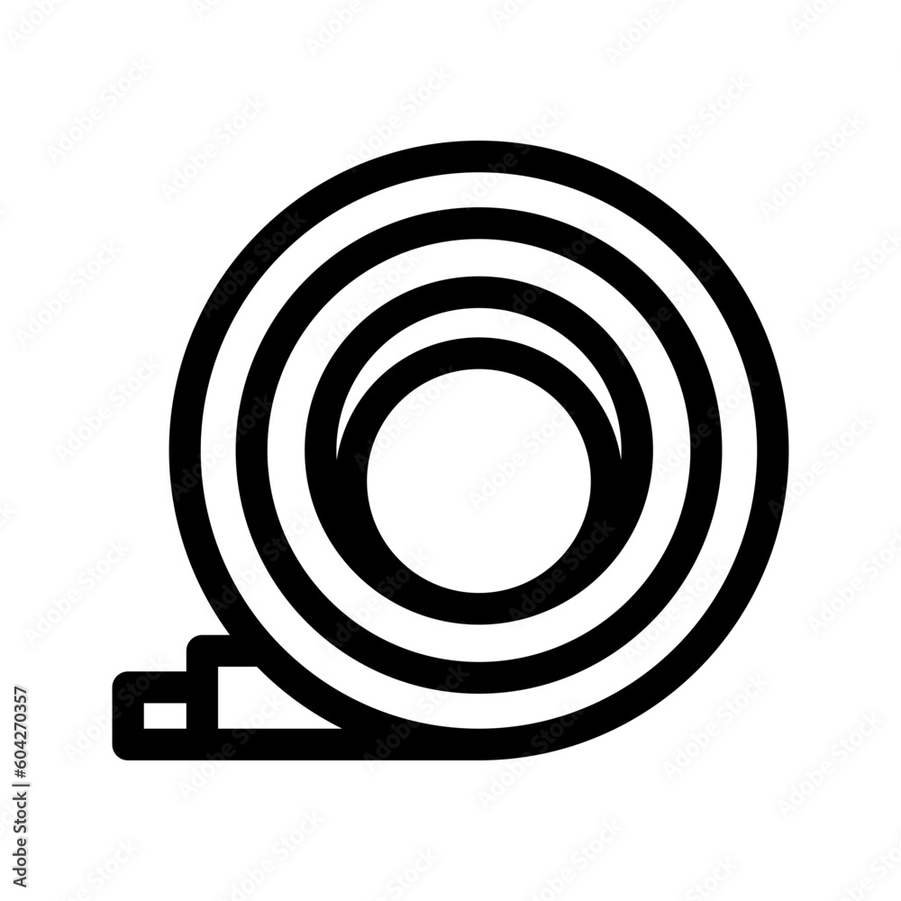 Hose Icon Vector Symbol Design Illustration Hose Icon Vector Symbol Design Illustration
