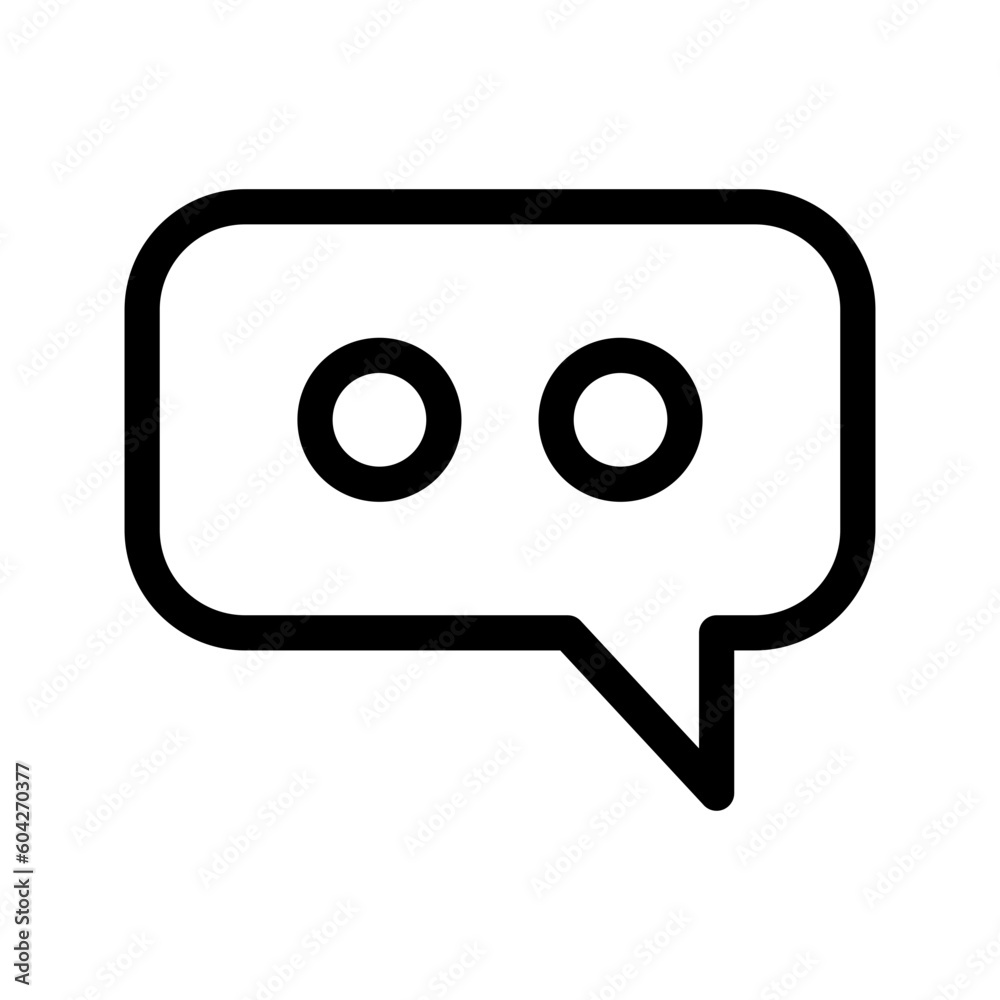 Speech Bubble Icon Vector Symbol Design Illustration Speech Bubble Icon Vector Symbol Design Illustration
