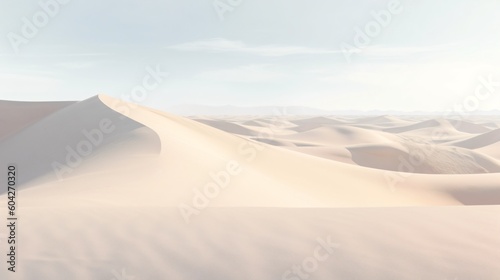 White Sand Dunes. Designed using Generative AI