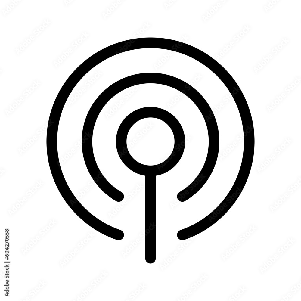 Signal Icon Vector Symbol Design Illustration Signal Icon Vector Symbol Design Illustration