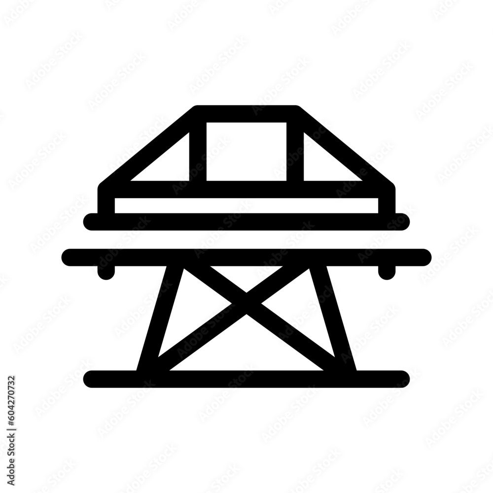 Electric Tower Icon Vector Symbol Design Illustration Electric Tower Icon Vector Symbol Design Illustration