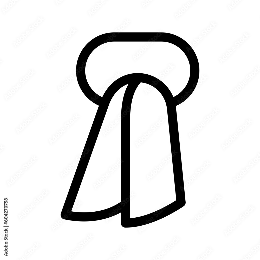 Towel Icon Vector Symbol Design Illustration Towel Icon Vector Symbol Design Illustration